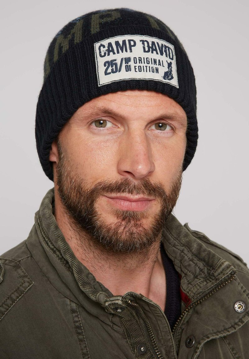 Camp David Mütze blue navy/blau Zalando.de