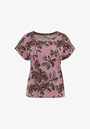 WE Fashion, T-shirt print - light purple