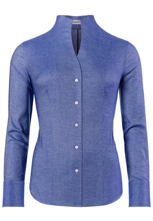 LEICHT TAILLIERT SOFT OXFORD KELCHKRAGEN - Camicia - blau