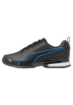 Puma LEADER - Trainingsschuh - black/white/indigo bunting