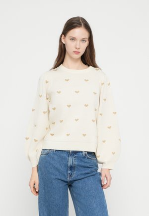 VILALI O NECK PULLOVER - Pullover - birch