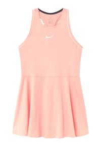 Nike Performance DRY - Sportovní šaty - washed coral/white