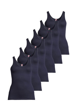 6 PACK - Unterhemd/-shirt - marine
