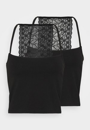 PCNANLA CROPPED 2 PACK - Top - black
