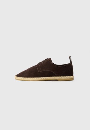 Espadrille - dark brown
