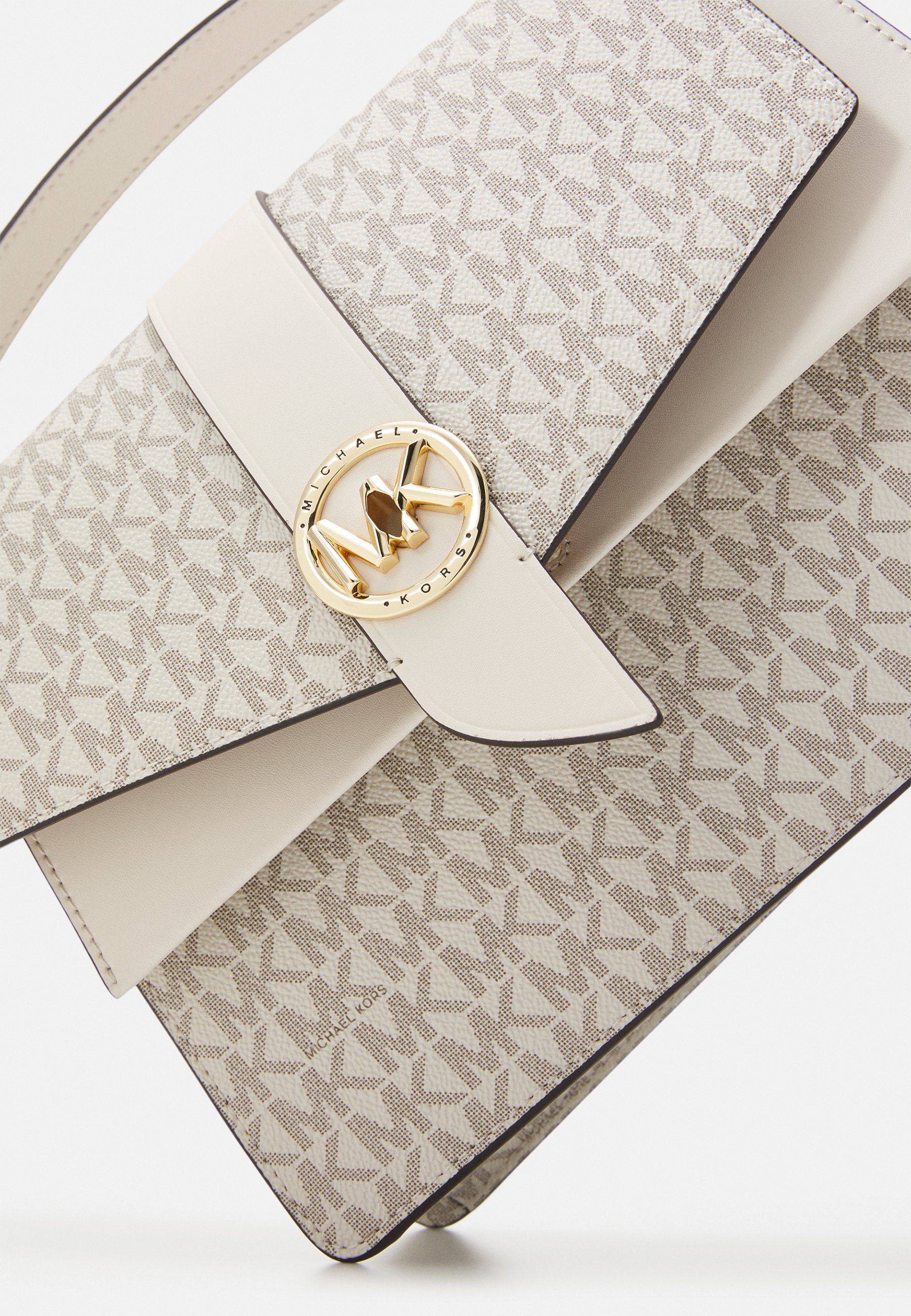 MICHAEL Michael Kors GREENWICH SATCHEL - Borsa a mano - van/cream/avorio -  Zalando