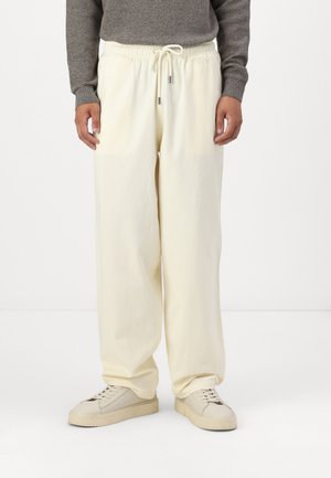 Jacker BEACH PANT SIGNATURE UNISEX - Pantalon classique - white