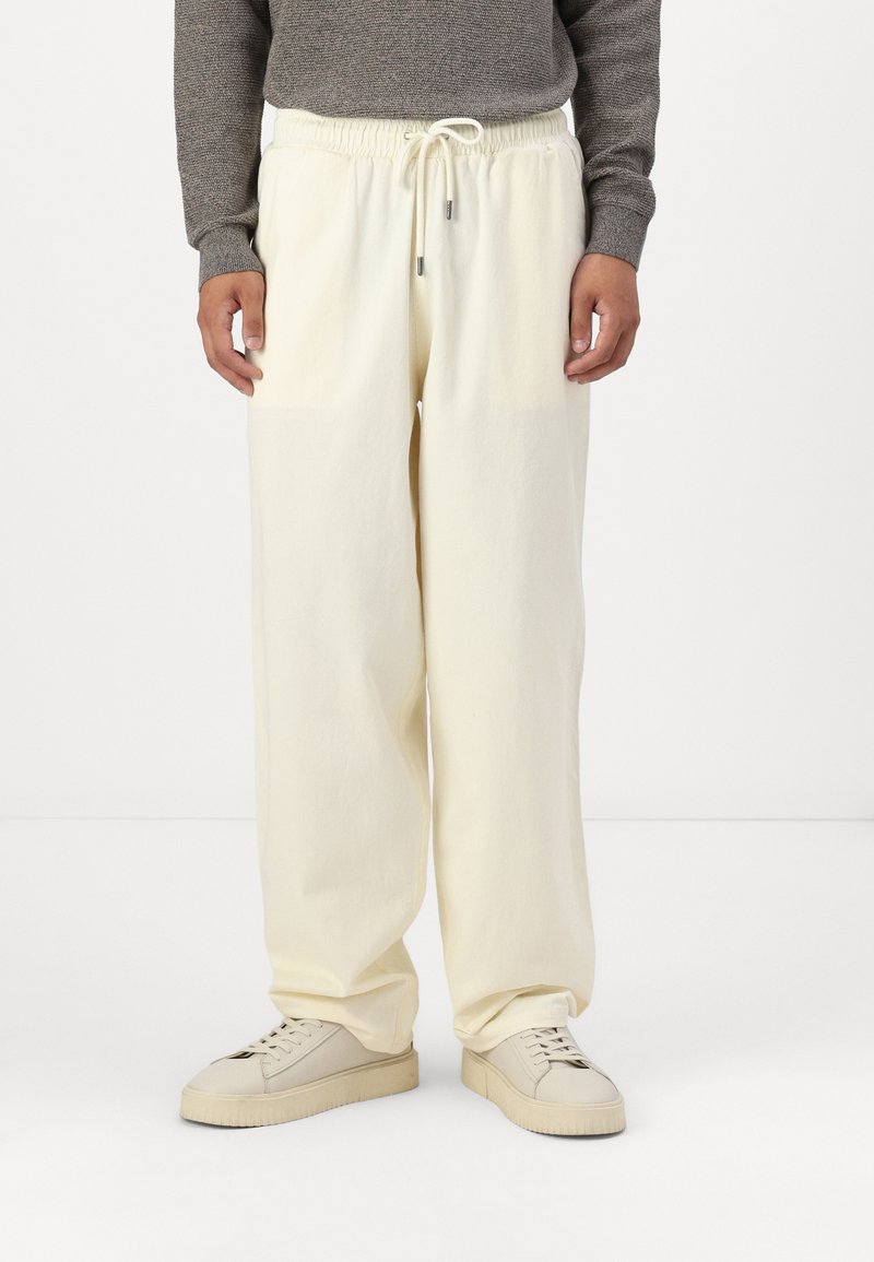 Jacker BEACH PANT SIGNATURE UNISEX - Bukse - white