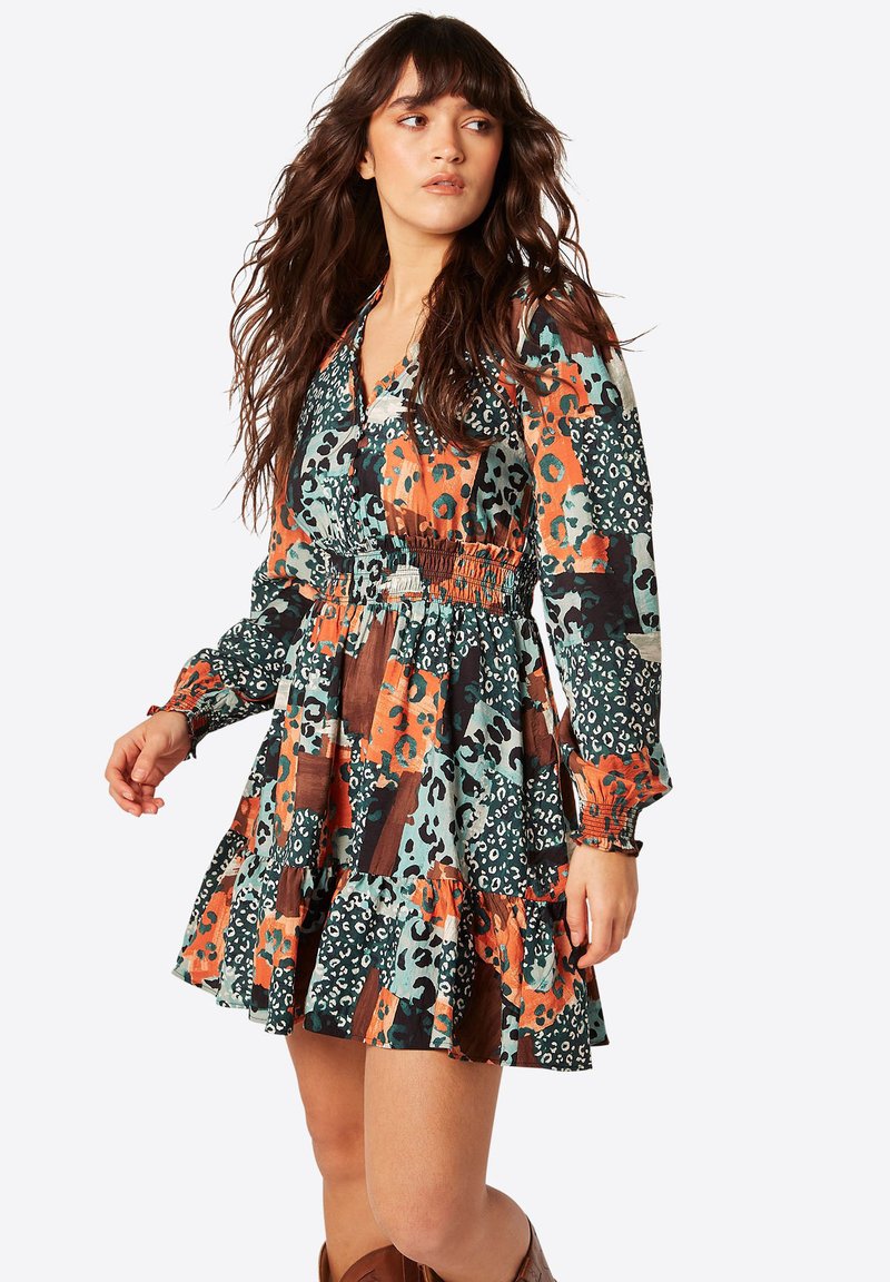 Apricot ANIMAL PATCHWORK SMOCK Vestito estivo green/verde Zalando.it