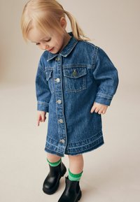 Next Blusenkleid - blue denim