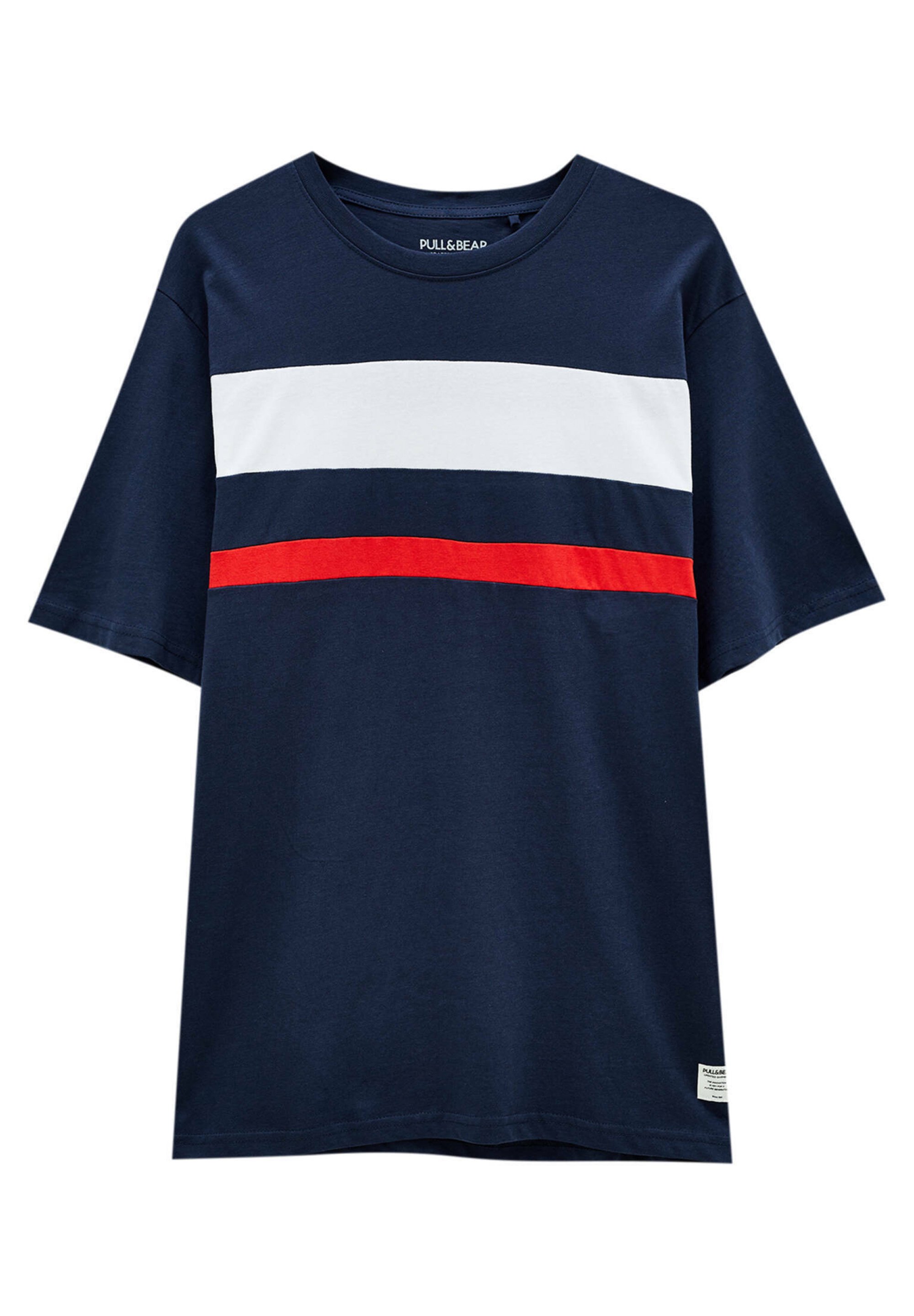 Herren DOPPELTEM COLOUR-BLOCK - T-Shirt print Herren DOPPELTEM COLOUR-BLOCK - T-Shirt print