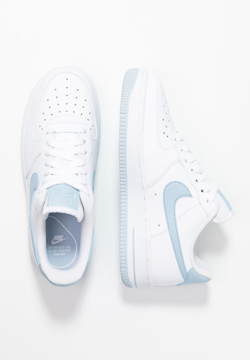 Nike Sportswear Air Force 1 07 Sneakers Laag White Light Armory Blue Wit Zalando Nl