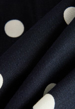 Next SPOT WIDE LEG - Pantaloni - navy white