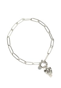 My Jewellery WITH LARGE HEART AND PEARLS - Bracciale - silver colored