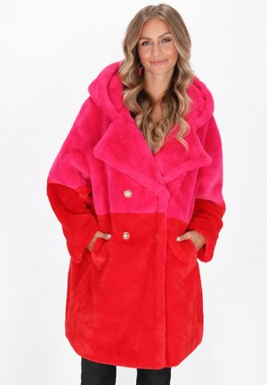 Winter coat - pink multicolor