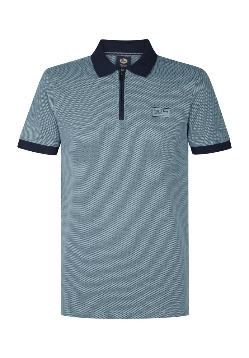 Petrol Industries Poloshirt blauw denim/bluedenim