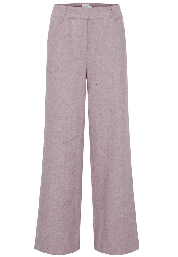 IRZOEY - Trousers - valerian melange3