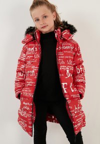 LELA REGULAR FIT - Winter coat - red