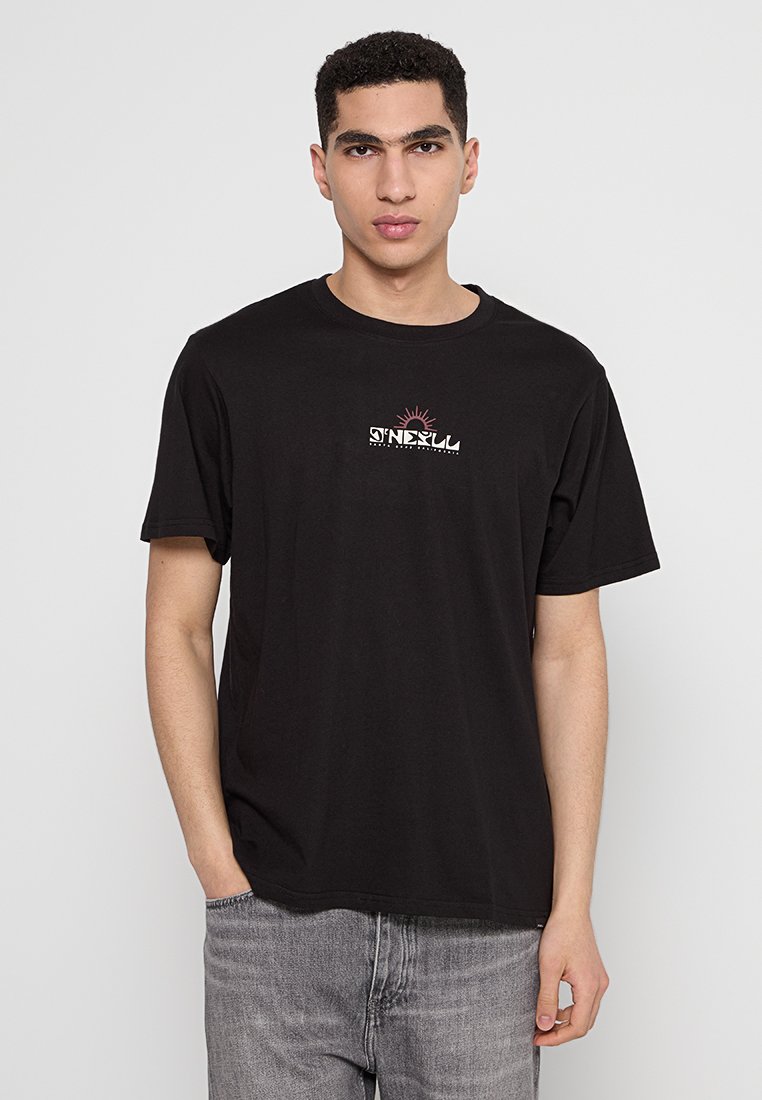 O’Neill T-shirt print zwart