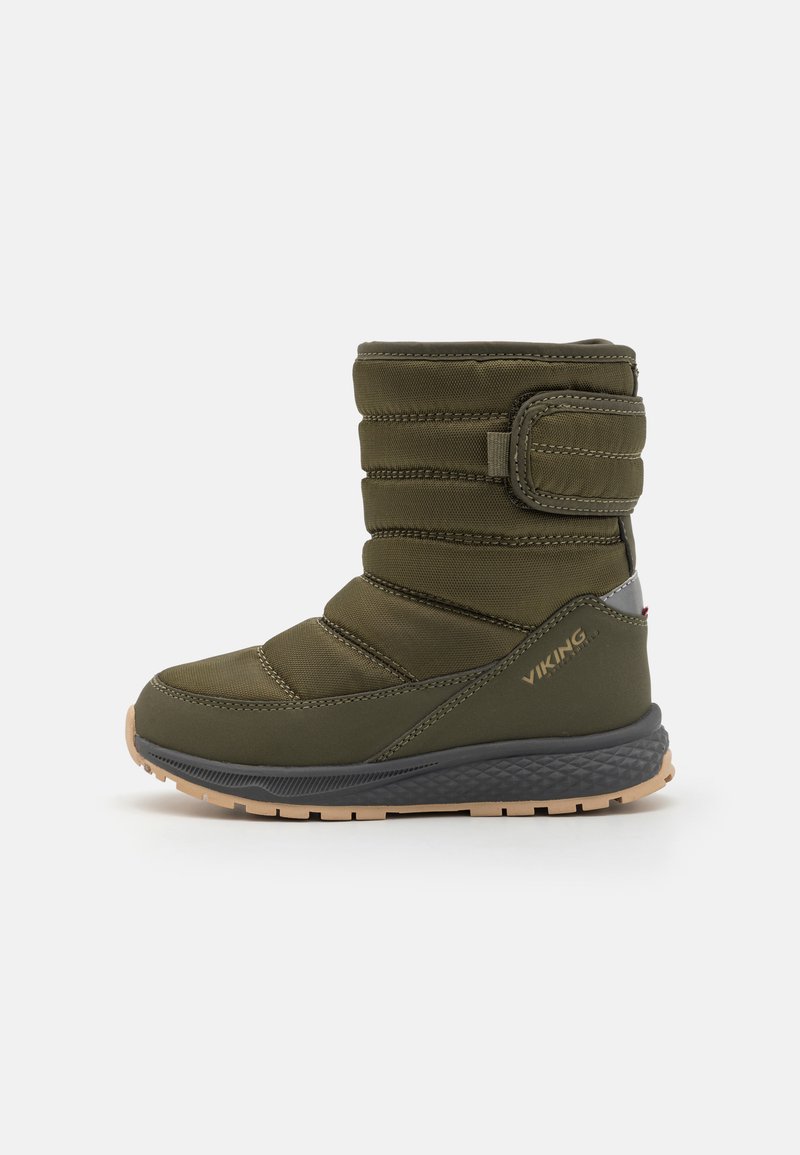 Viking EQUIP PULL ON WARM WP - Zimné čižmy - olive