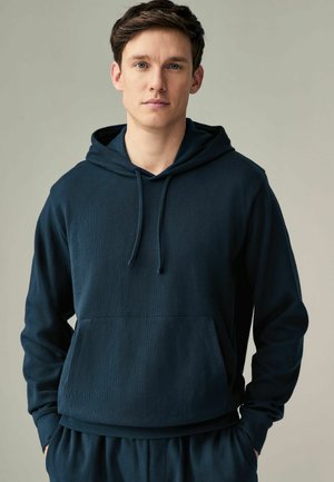 REGULAR FIT  - Hættetrøje - navy blue