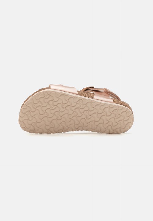 Birkenstock RIO AS KIDS ELECTRIC METALLIC NARROW - Slippers - electric metallic — foto 5