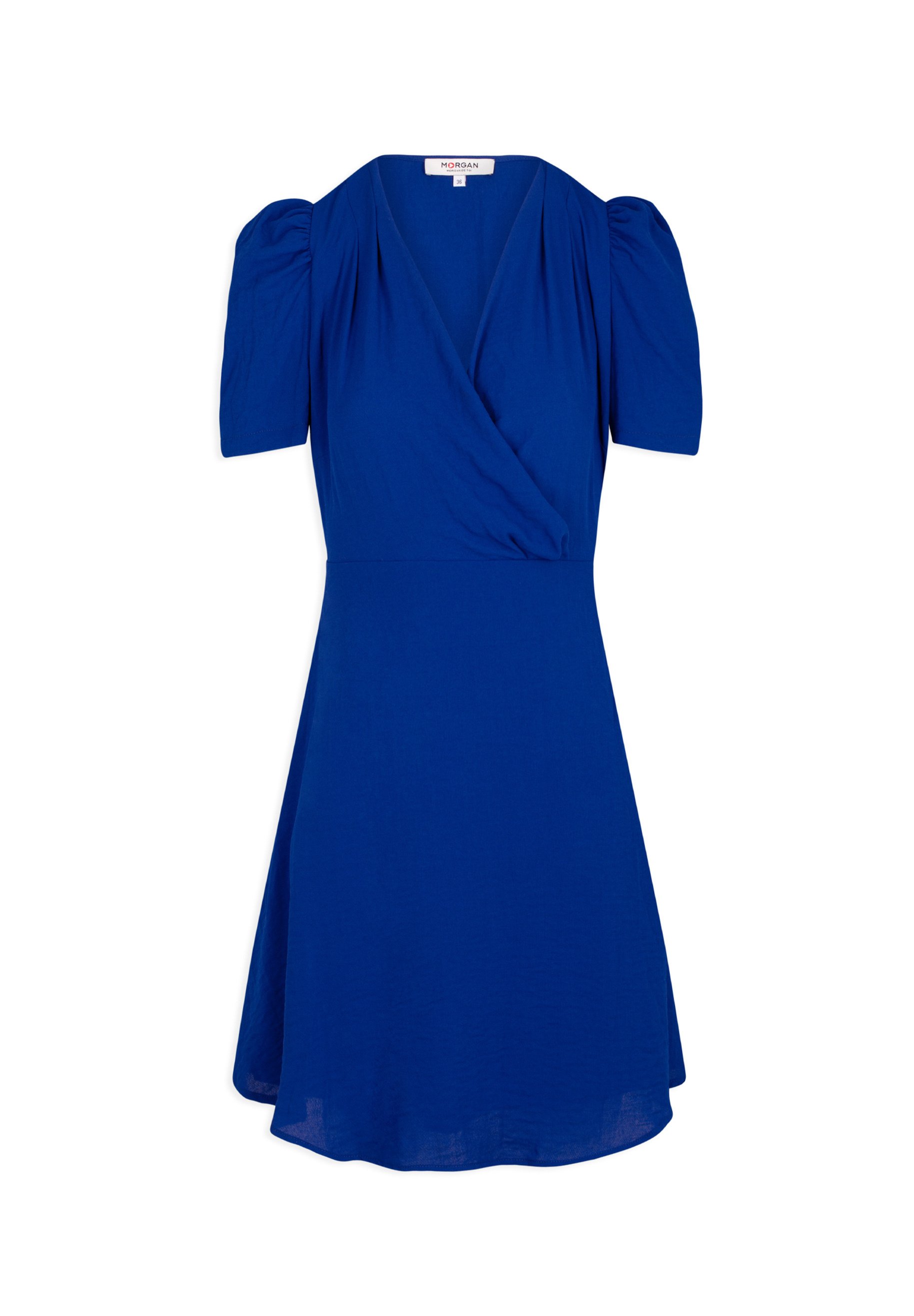 Morgan Langarmpullover - Dünner Strick Mit Wickelkragen