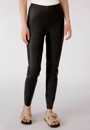 Leggings - Trousers - black