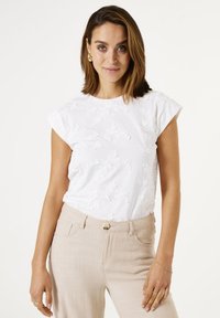 Garcia Camiseta estampada - off white