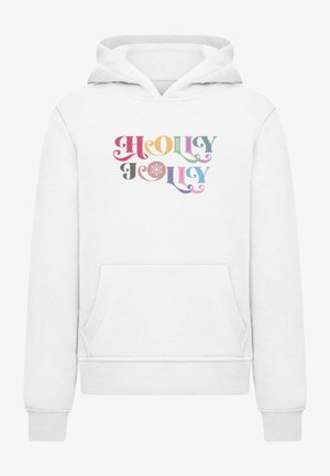 CHRISTMAS HOLLY JOLLY - Hanorac - white