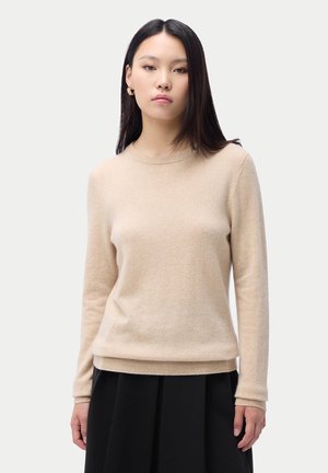 ESSENTIAL CREWNECK - Strickpullover - beige
