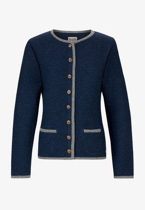 Stockerpoint CARO - Strickjacke - nachtblau-grau