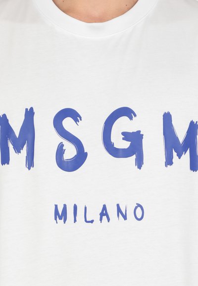 MSGM T-shirt con stampa - white