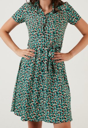 Robe chemise - green