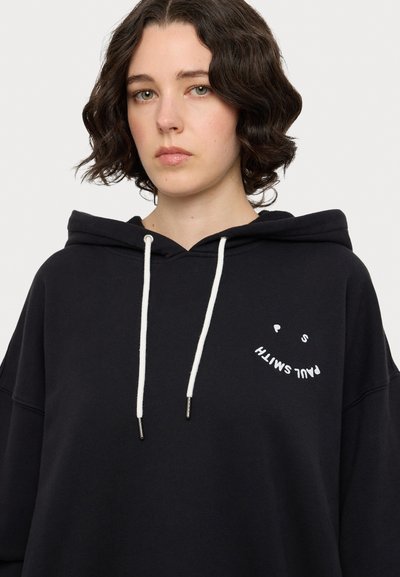 PS Paul Smith WOMENS HOODIE HAPPY - Sweatshirt - black