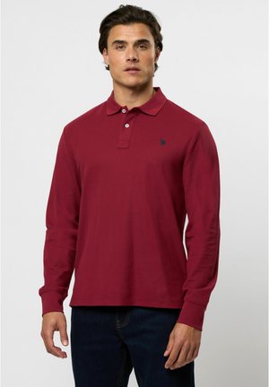 U.S. Polo Assn. BRETT LONG SLEEVE - Polokošeľa - tibetan red
