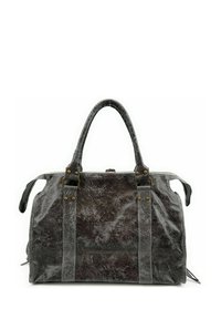 OH MY BAG À EN ITALIEN EFFET SANDSTORM - Sac à main - gris foncé