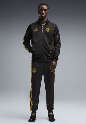 Puma, MANCHESTER CITY FC KING ANTHEM JACKET - Fanartikel - black-archive gold-coloured