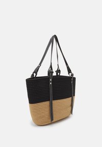 ONLY ONLTRACY BEACH TOTE  - Håndveske - black/natural