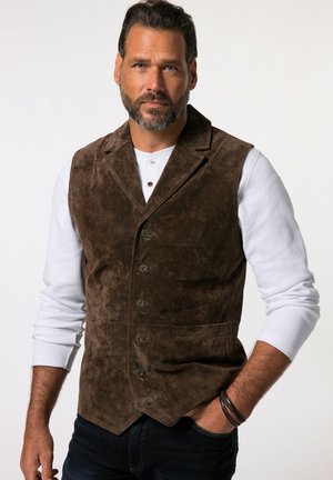 SOFT LAPEL - Liivi - dark brown