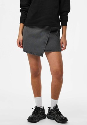 PCFLORA - A-Linien-Rock - grey denim