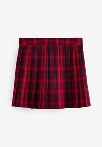 Next CHECK - REGULAR FIT - Faltenrock - red