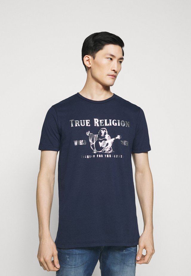 CORE LOGO TEE - T-shirt print - navy