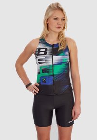 BECO the world of aquasports Haut de bikini - grün schwarz