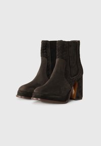 Castañer BLANCHE - Botines de tacón - cafe