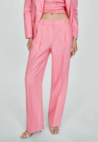 Mango - MARGOT - Pantalon classique - rose Image miniature 1