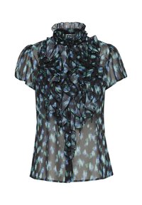 LILJASZ CRINKLE  - Button-down blouse - blurry mini blooms