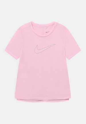 ONE - T-shirt imprimé - pink foam/light smoke grey