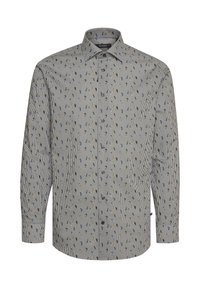 MAMARC STRIPE PRINT - REGULAR FIT - Formal shirt - black