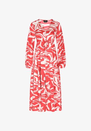 faina, Freizeitkleid - rot wollweiss